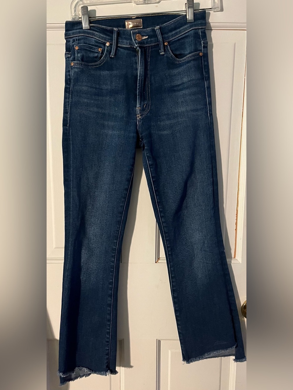 MOTHER The Insider Step Fray “Home Movies” Jeans Women’s Size 26 - Picture 3 of 12